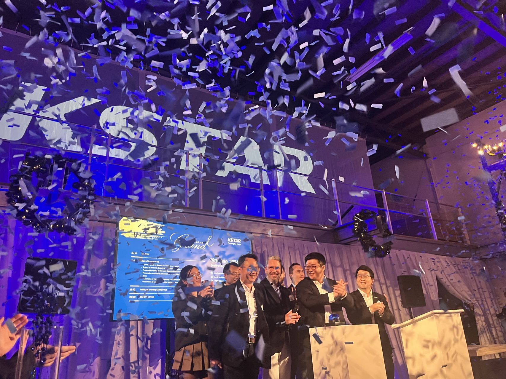Feestelijke opening van het KSTAR-kantoor in Nederland