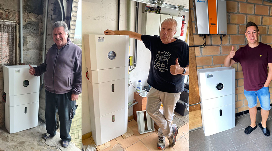 KSTAR-energieopslagsystemen voor woningen komen in Belgische gezinnen terecht met de CATL-batterijoplossing.