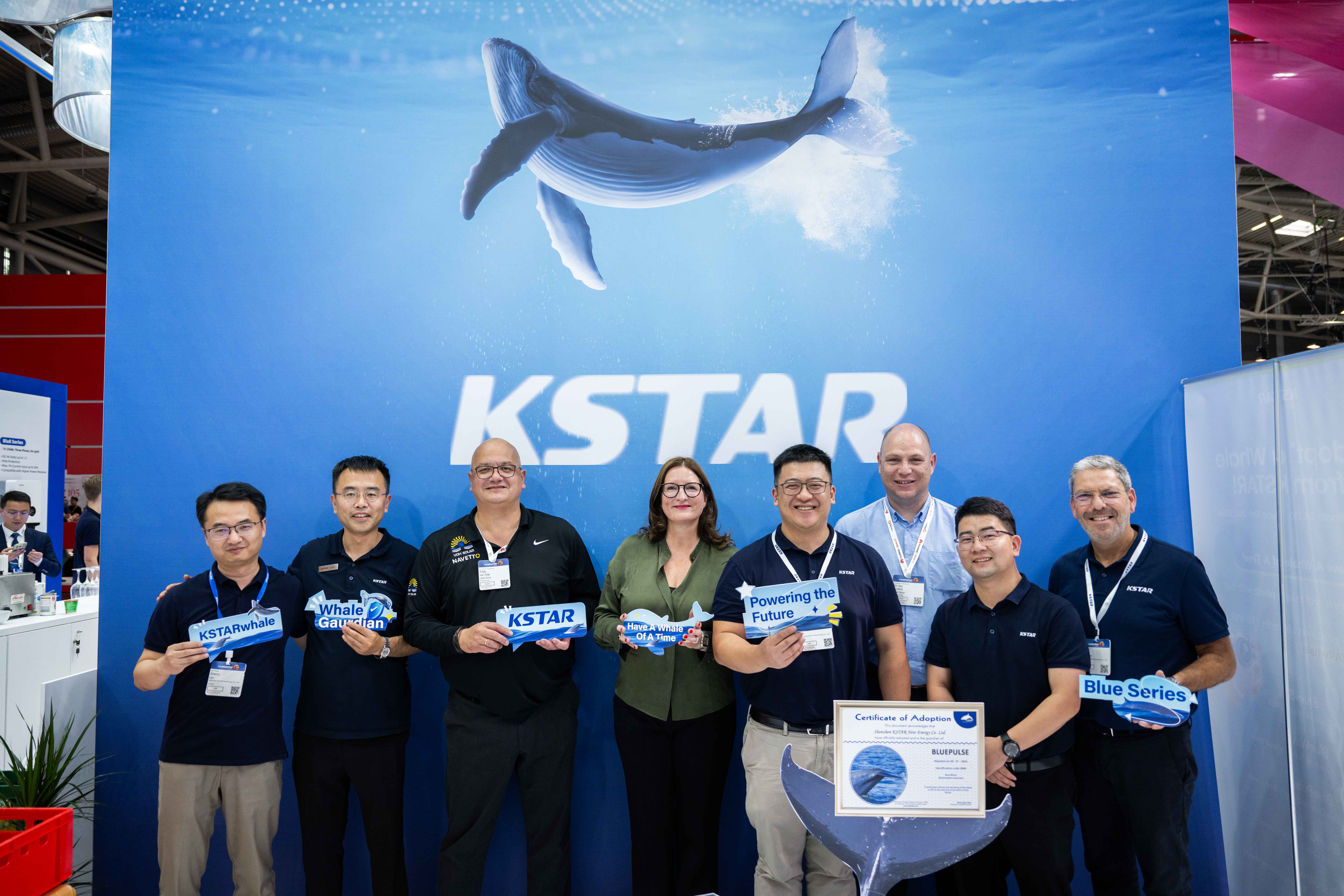 KSTAR-stand op InterSolar Europe 2024