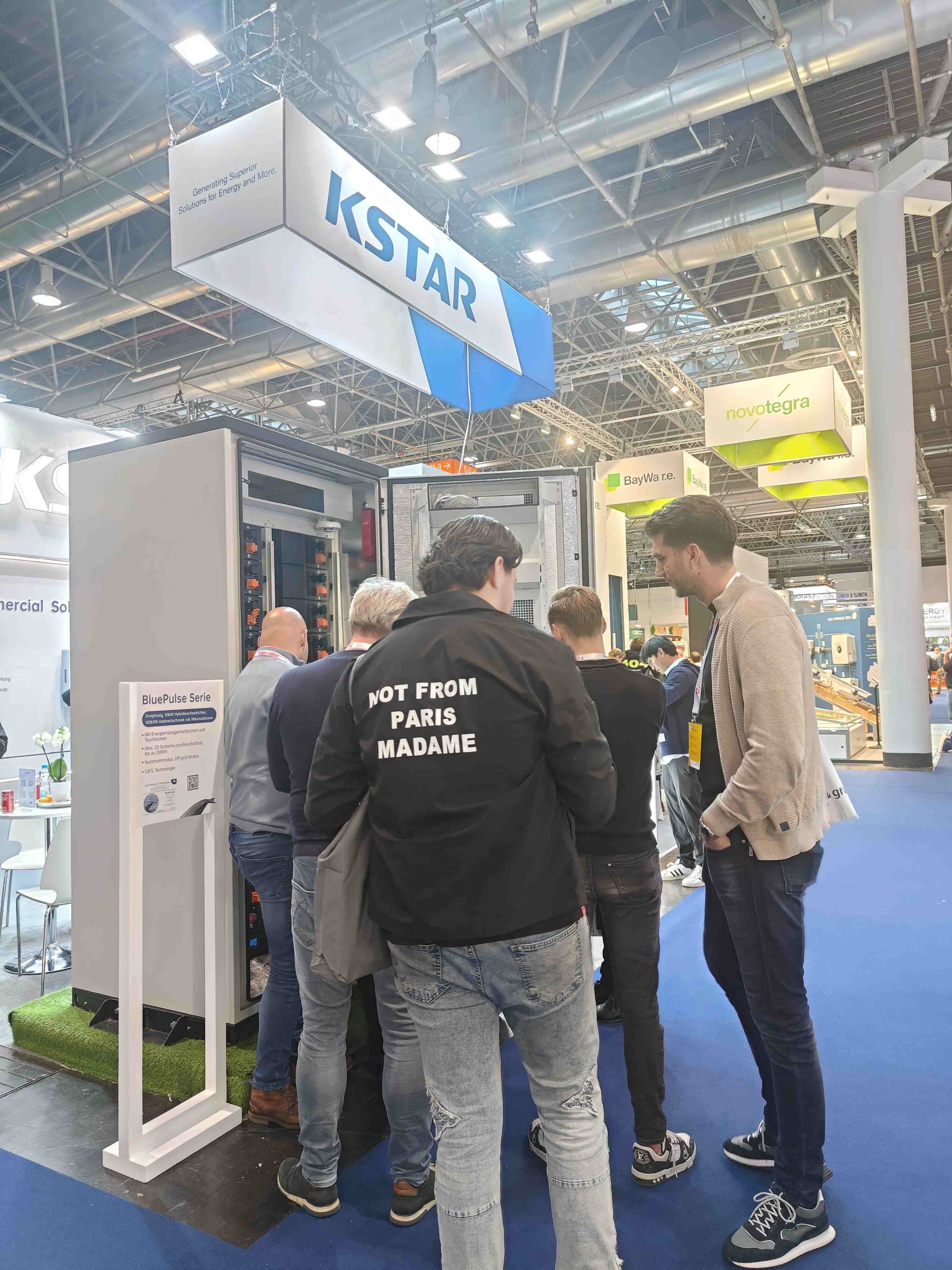 KSTAR BluePulse-serie op Solar Solutions Düsseldorf 2024