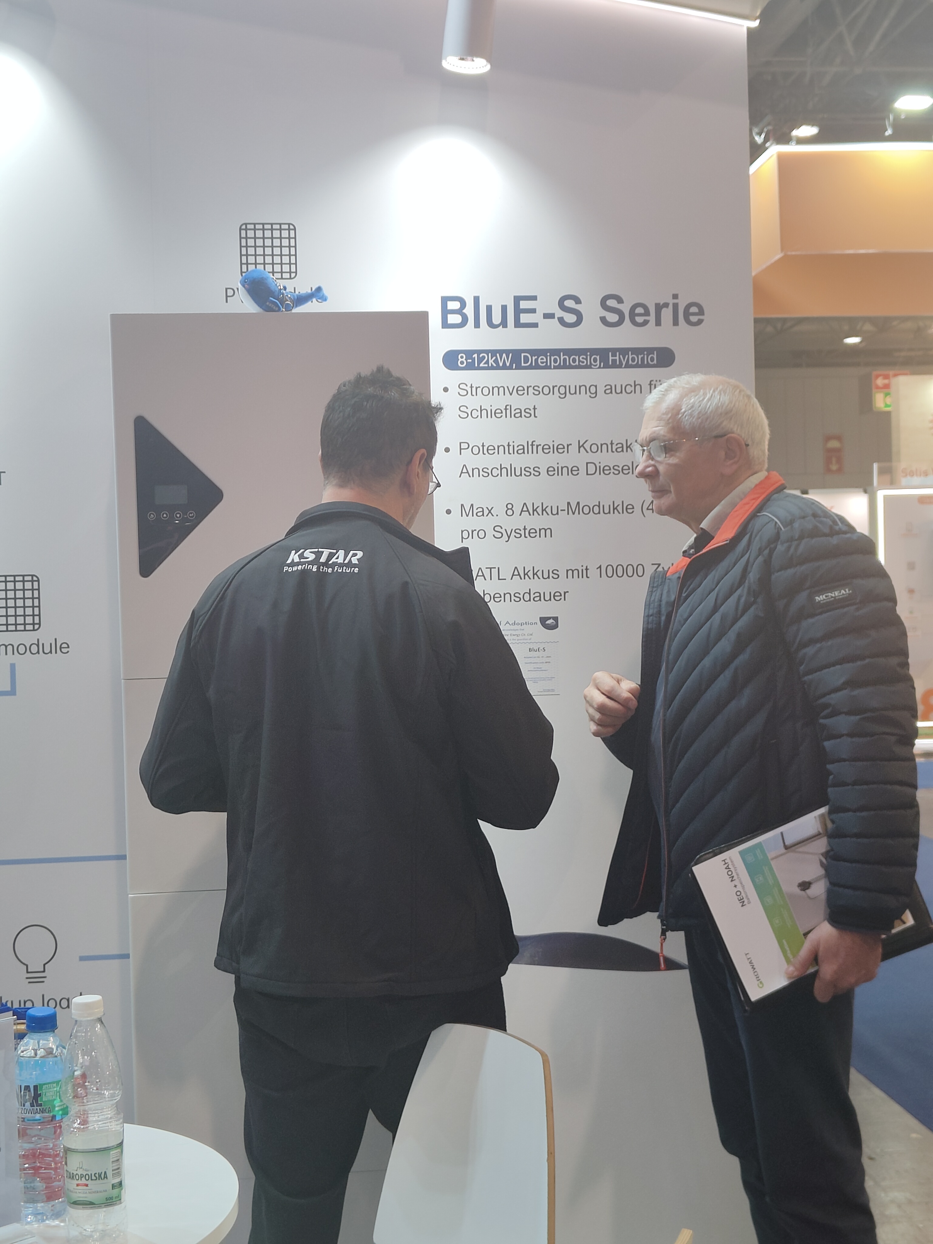 KSTAR BluE-S-serie op Solar Solutions Düsseldorf 2024