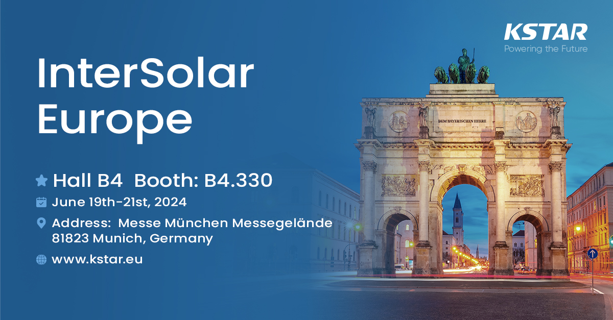 KSTAR op InterSolar Europe