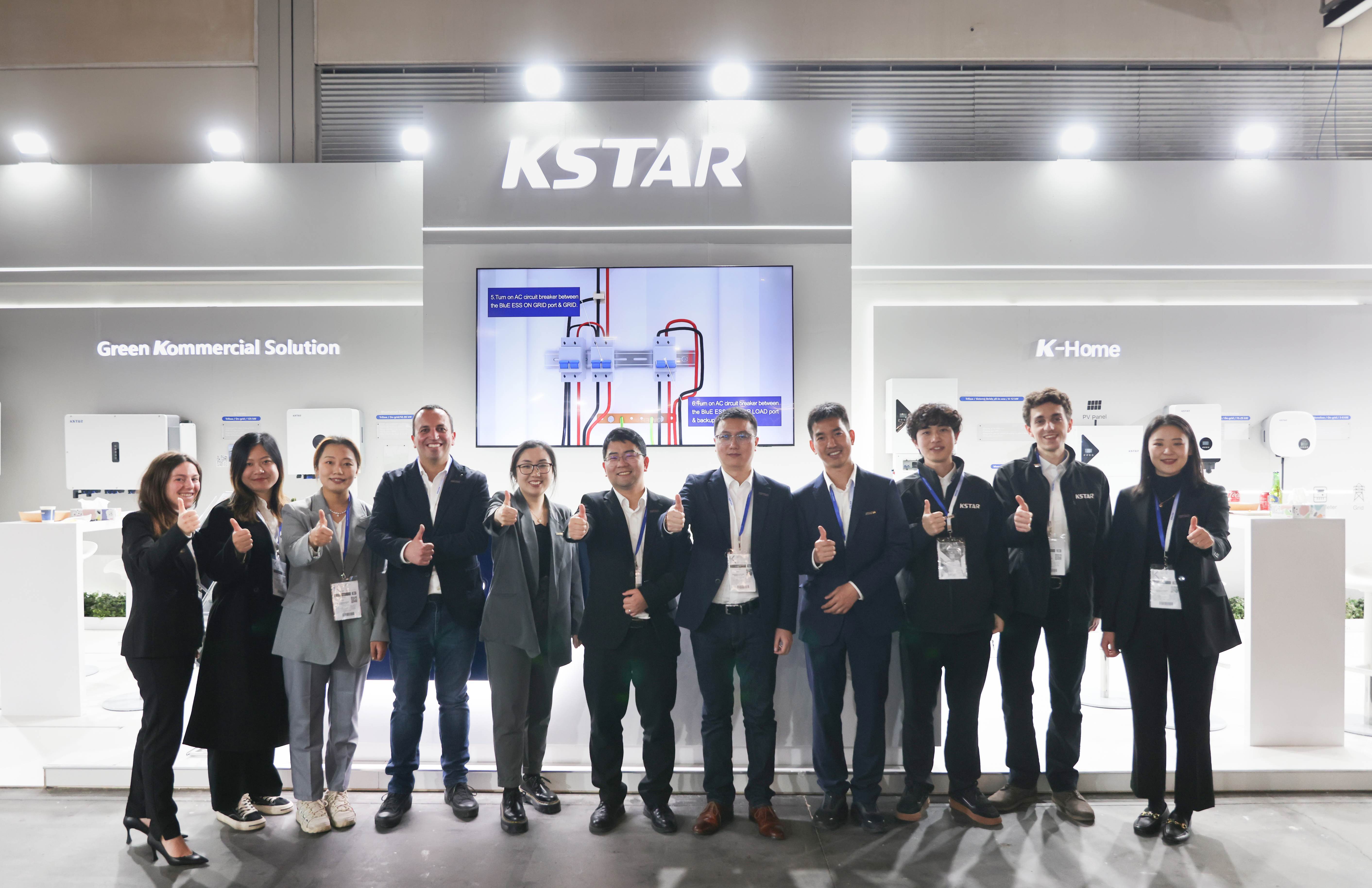 KSTAR zonne- en energieopslagoplossingen op KEY 2025